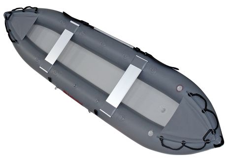 Saturn Inflatable Fishing Kayak FK430DG Dark Gray