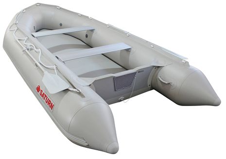 Saturn Gray SD385 Inflatable Boat