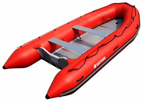 Saturn Inflatable Boat SD430 red