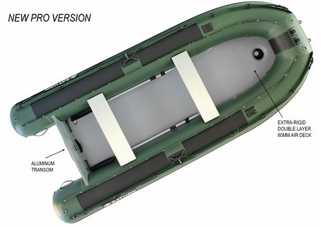 New Saturn FB365 V2 Fishing inflatable boat