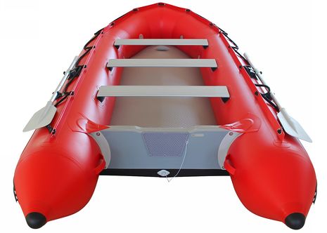 Saturn 13.8' Inflatable Motor Boat SD415R Red