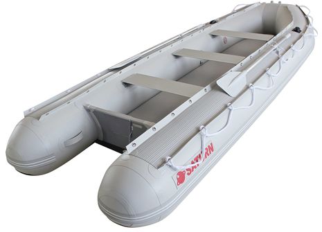 Saturn Heavy Duty Fishing Kayak FKB430 Light Gray