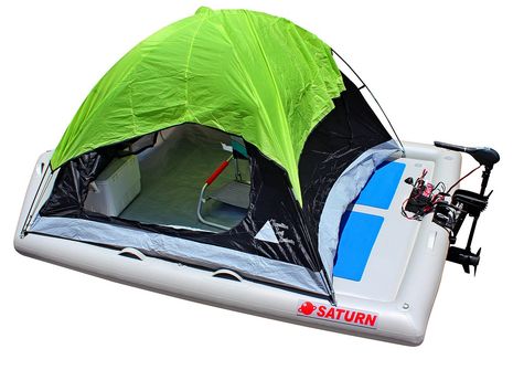 Inflatable Motor Island Platform Dock