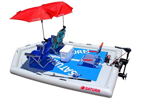 Inflatable Motor Island Platform Dock