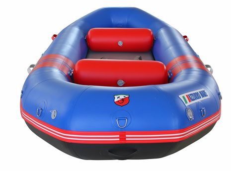 Azzurro Mare Inflatable White Water River Raft - Blue