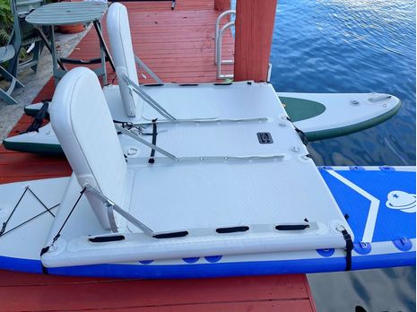 Old Version of Catamaran Platform for 2 x SUPs