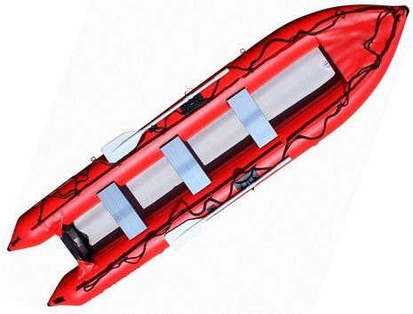 Saturn Inflatable KaBoat SK470R Red