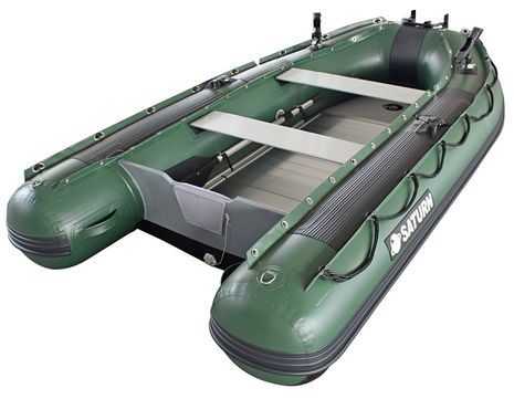 Green Fishing Boat FB300 with aluminum floor