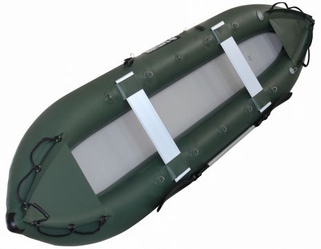 Saturn Inflatable Fishing Kayak FK430N Green