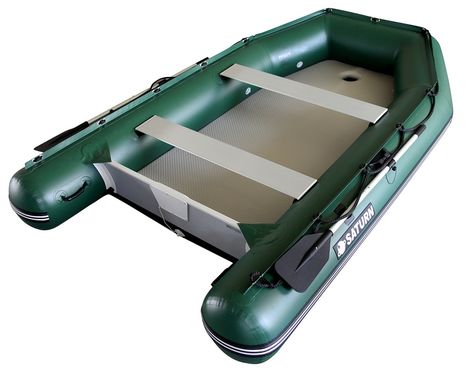 Saturn 11' Extra Wide Inflatable Boat SD330W Green