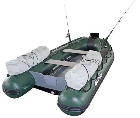 Green Fishing Boat FB300 with aluminum floor