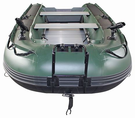 Green Fishing Boat FB300 with aluminum floor