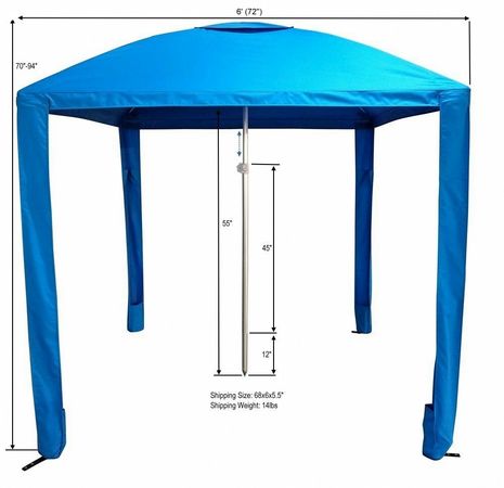 Beach Cabana Tent, Umbrella, Boat Shade