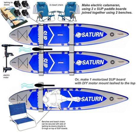 Example of DIY catamaran