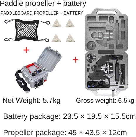 Electric Fin with Li Battery