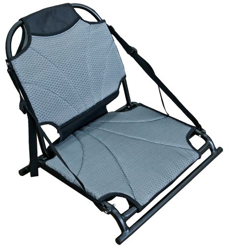 Aluminum kayak seat