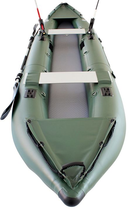 Saturn NEW Inflatable Fishing Kayak FK396N Green