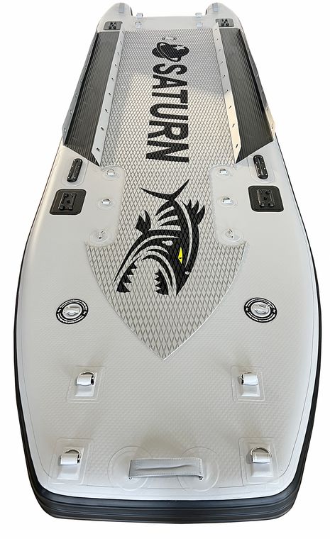 13 ft Xtreme Saturn Extra-Wide Inflatable Fishing Micro Skiff XFSUP380 V2