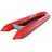 SD518 Red color boat shown without aluminum floor. Aluminum floor included.