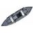 Saturn NEW Inflatable Fishing Kayak FK396DG Dark Gray