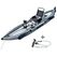 Saturn Inflatable Kayak FPK365 V1 with Tandem Configuration with 2 seats