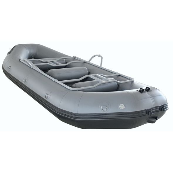 Rowing Frame for Large Rafts