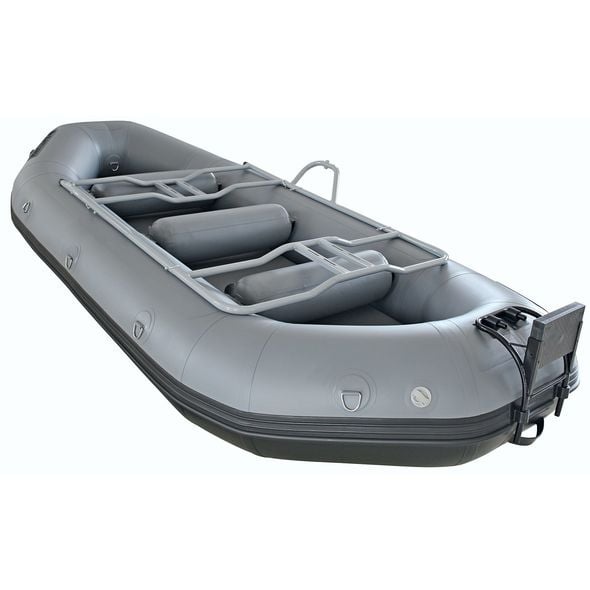 Rowing Frame for Large Rafts