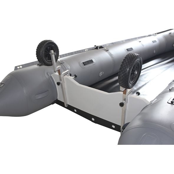 No Drill Wheels for inflatable boat V1