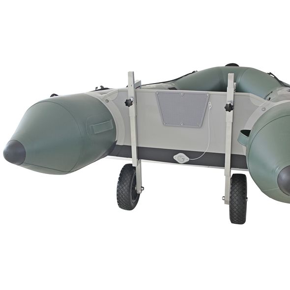 No Drill Wheels for inflatable boat V1