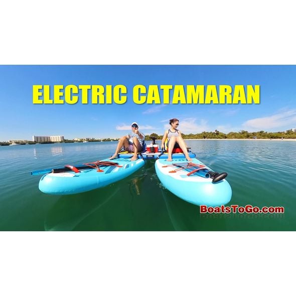 Saturn platform for SUPs catamaran