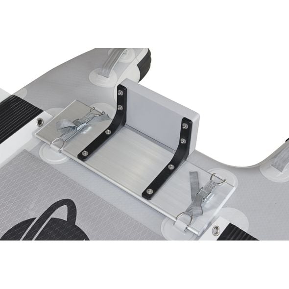 Saturn Extra Wide Inflatable Fishing Motor Board Skiff