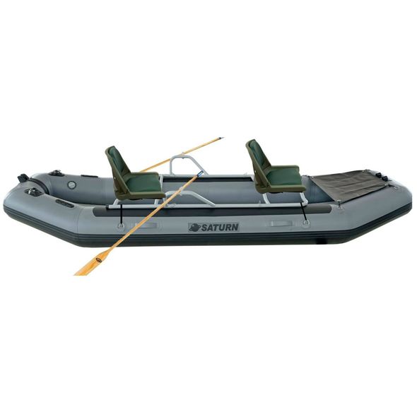 Fly Fishing Raft FR380 with rowing frame installed
