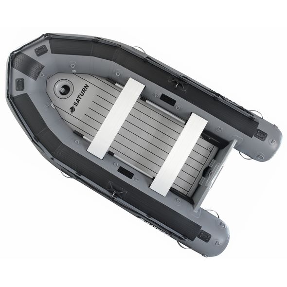 Saturn 11' Extra Heavy Duty Inflatable Boat with Aluminum Transom XHD330