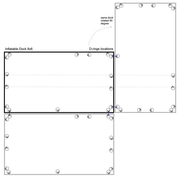 Connection of more than one docks together