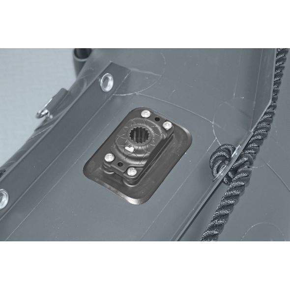 Universal rod holder path accept both Scotty and Railblaza accessories