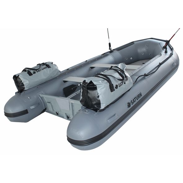 Saturn Inflatable Heavy-Duty Fishing Boat HD430 V2 optional setup