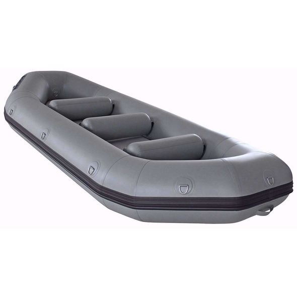 13' River Inflatable Rafts RD385DG dark gray whitewater raft