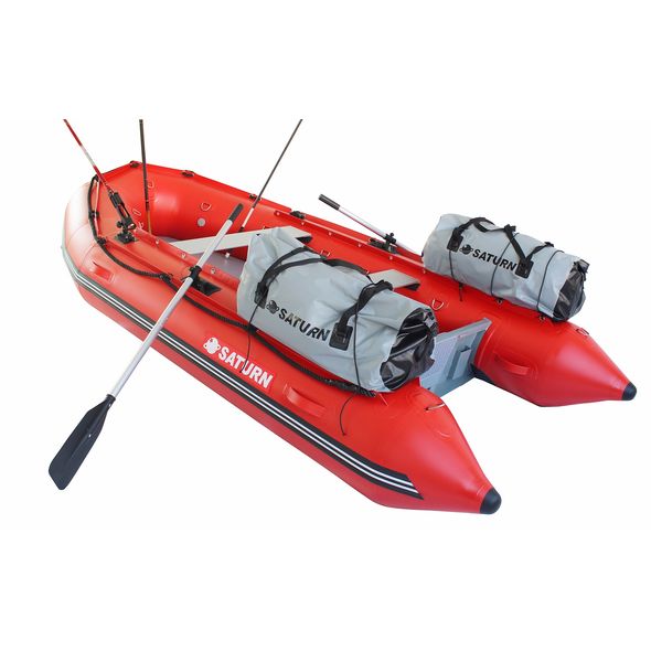 Optional rod holders and dry bags