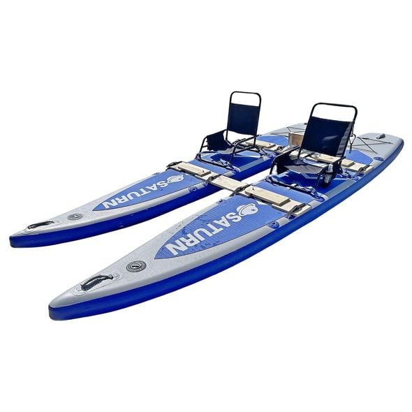 DIY Electric Catamaran using 2 x SUP414 paddle boards