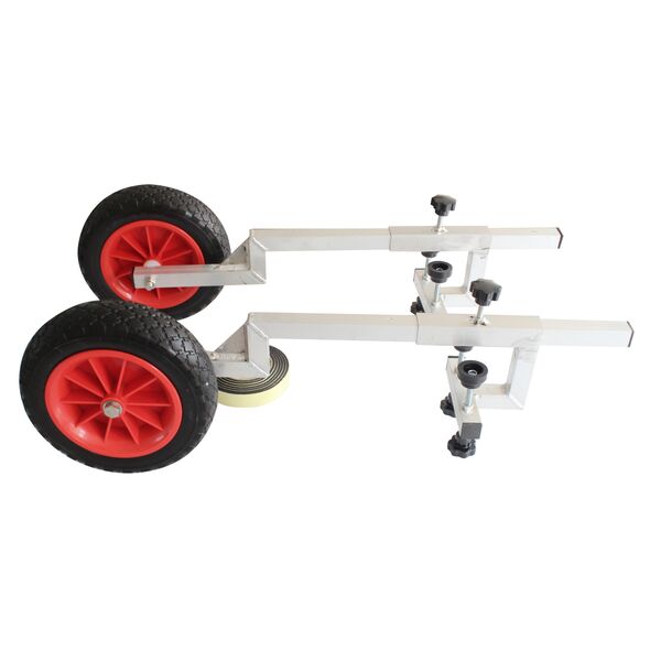 No Drill Wheels for inflatable boat V2.