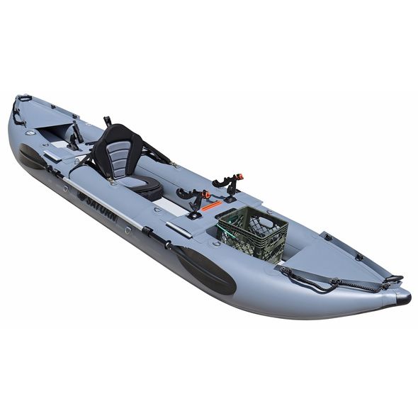 Saturn OLD Inflatable Fishing Kayak FK396DG Optional Setup Example