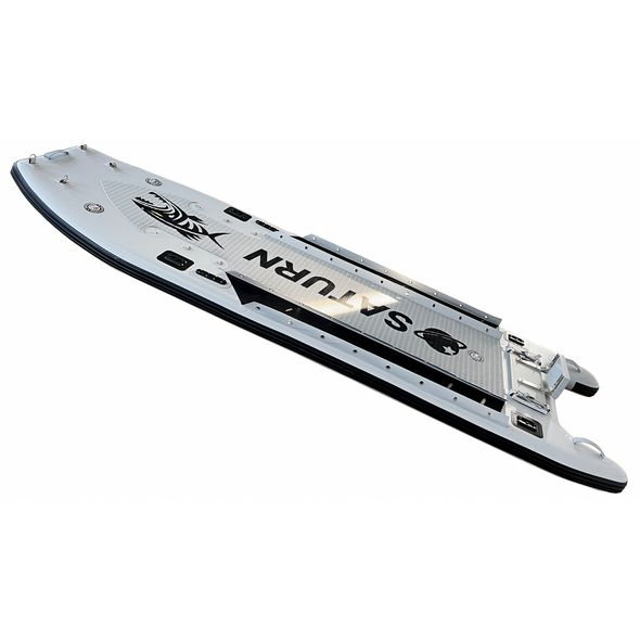 13 ft Xtreme Saturn Extra-Wide Inflatable Fishing Micro Skiff XFSUP380 V2