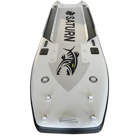 13 ft Xtreme Saturn Extra-Wide Inflatable Fishing Micro Skiff XFSUP380 V2