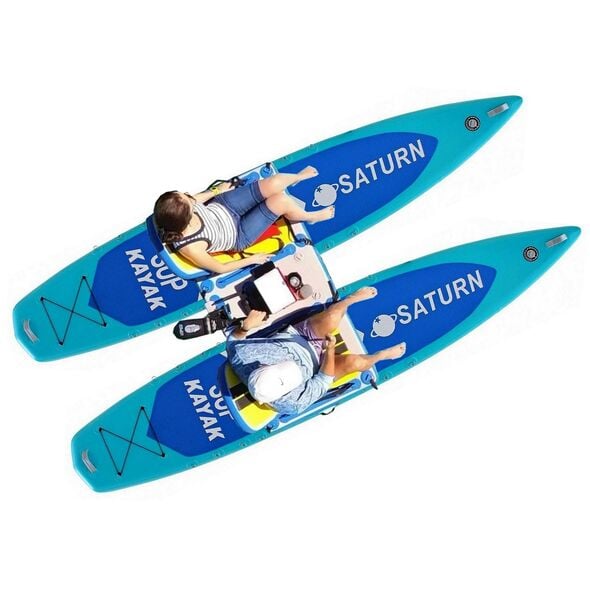 Saturn Catamaran using 2x SUP414 boards