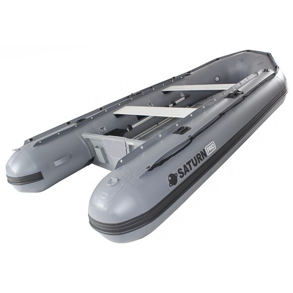 Saturn 13' PRO385 Professional-Grade Inflatable Boat with Aluminum Floor
