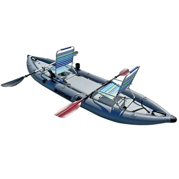 Saturn Inflatable Kayak FPK365 V1 with Tandem Configuration with 2 seats