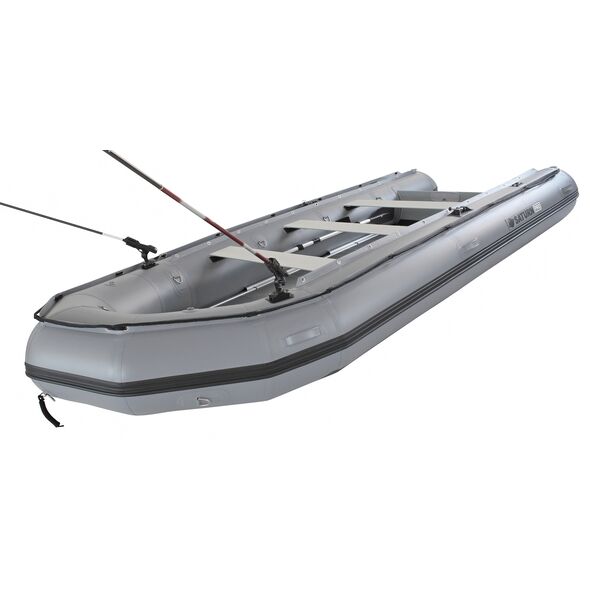 Saturn 15' PRO470 Professional-Grade Inflatable Boat with Aluminum Floor