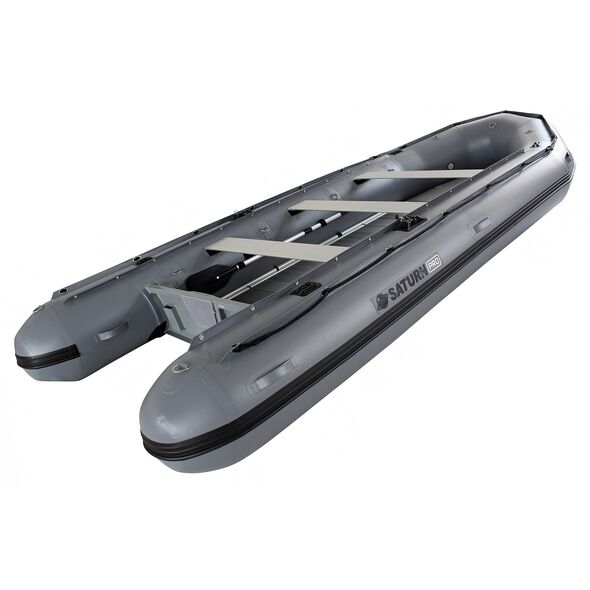 Saturn 16' PRO488 Professional-Grade Inflatable Boat with Aluminum Floor