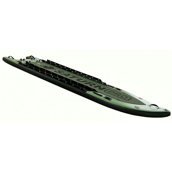 14' Saturn Extra-Wide Inflatable Fishing Micro Skiff FSUP430