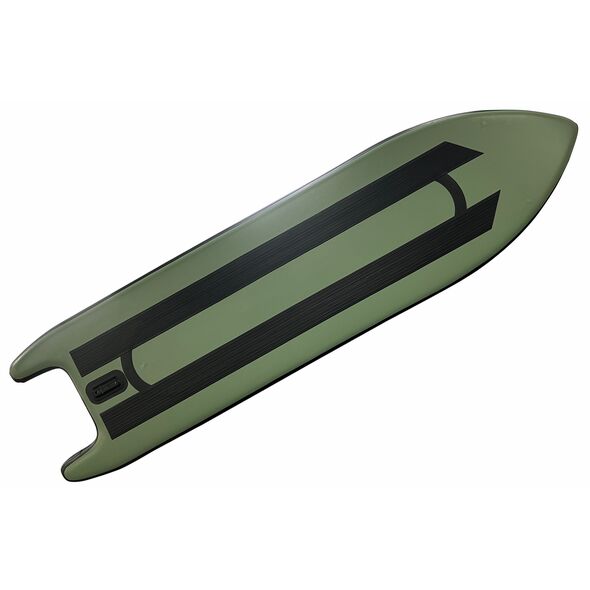 14' Saturn Extra-Wide Inflatable Fishing Micro Skiff FSUP430